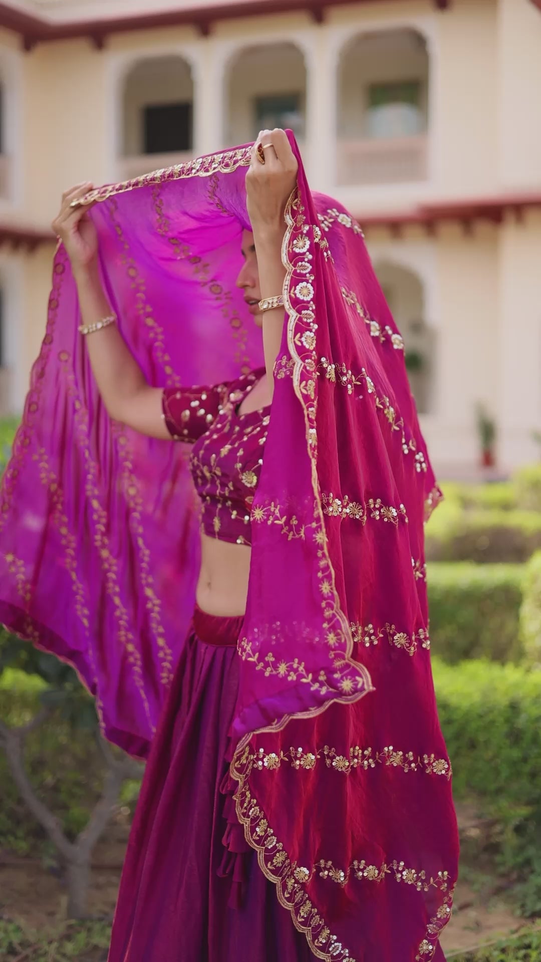 Raani Lehenga Choli With Dupatta